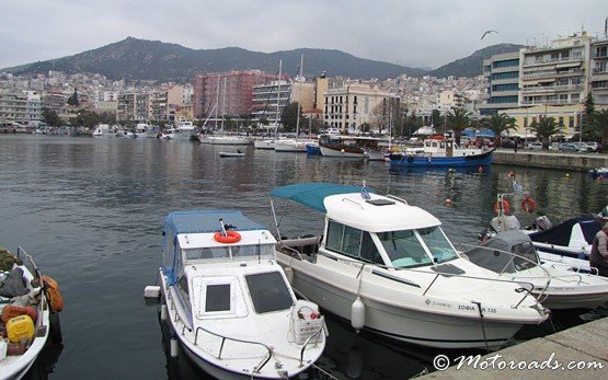 Puerto de la ciudad de Kavala